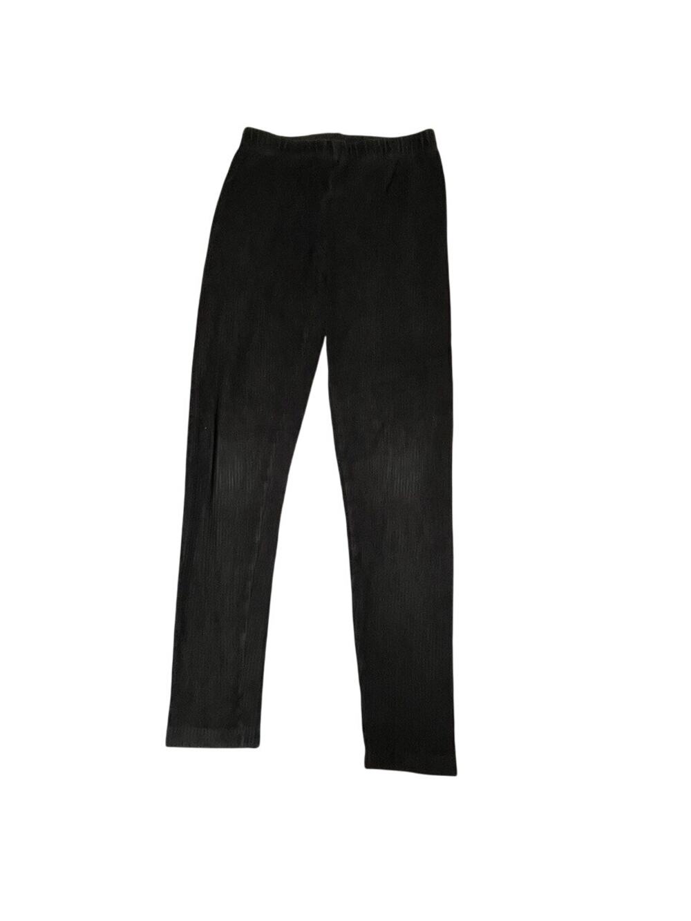 Hanna Andersson Velour Ribbed Leggings Size 12